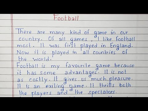 image-What are the most important things in football?