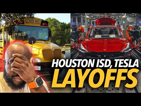 Houston ISD Workers Laid Off Without Notice, Telsa Plans Mass Exodus In Bay Area, California, Broke