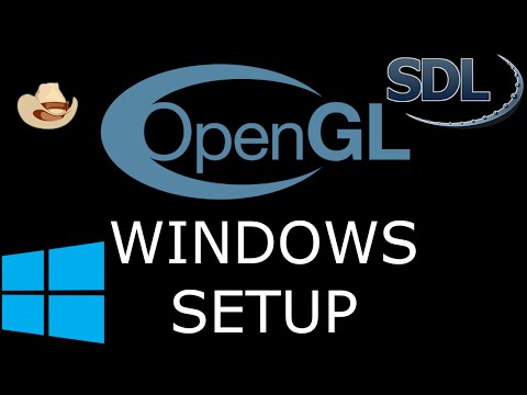 Modern OpenGL 3 0 SETUP SDL and GLEW on Windows Absolute Linking