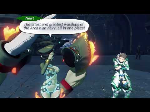 Xenoblade Chronicles 2 Heart-to-Heart 106 - Mad About Titan Weapons (Newt with Master Driver Rex)