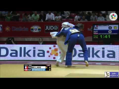 Judo 2014 Grand Slam Baku: Bellard (FRA) - Unterwurzacher (AUT) [-63kg] final