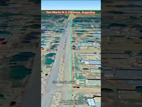 San Martín N°. 2, Formosa, Argentina #viajes #virtual #drone #turismo #noticias