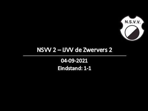 NSVV 2 - IJVV de Zwervers 2, 04-09-2021