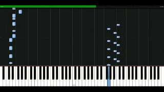 Robert Miles - Landscape [Piano Tutorial] Synthesia | passkeypiano