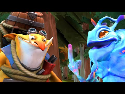 Avoiding Mines, Rage Quitting Puck...Typical Techies Game - DotA 2