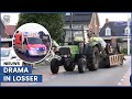 Hier helpen hulpverleners gewonden ongeval Losser