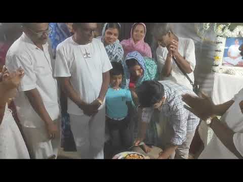 Happy Birthday Cake Cutting Celebration of Sri Amaresh Samantaray #HappyBirthday #Satsang