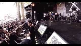 Hundredth - Carry On, Resist, Ruin - Live SummerBlast Festival Trier 2014 GoPro