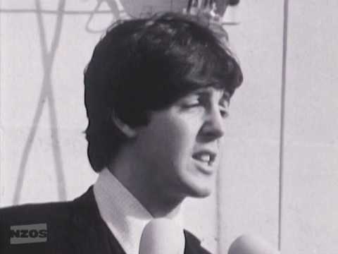 NZ On Screen: The Beatles in Auckland- McCartney thanks Maori dancers