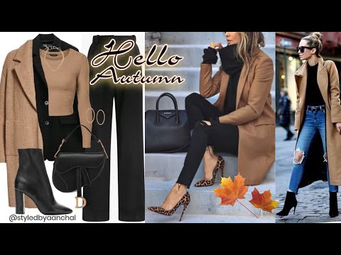 👌🏻 MODA OTOÑO INVIERNO 2023/2024🍁 LOOKS, OUTFITS COLORES DE TEMPORADA VISTE A LA MODA OTOÑO MUJER