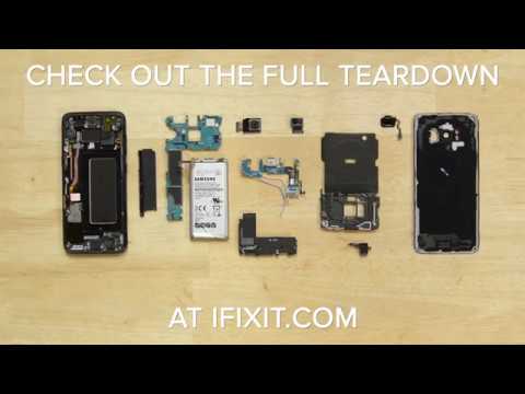 The Galaxy S8 Disassembly in 90 seconds