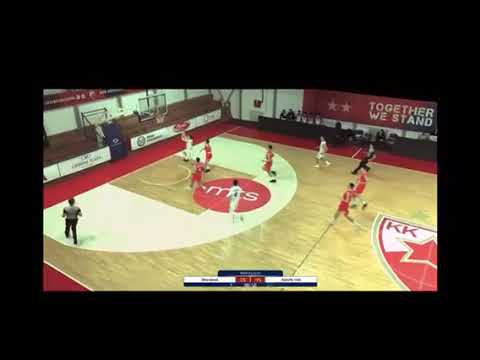 Aleksandar Mitrovic (2004) Žitko Basket vs Radnički 1950 Roda JLS