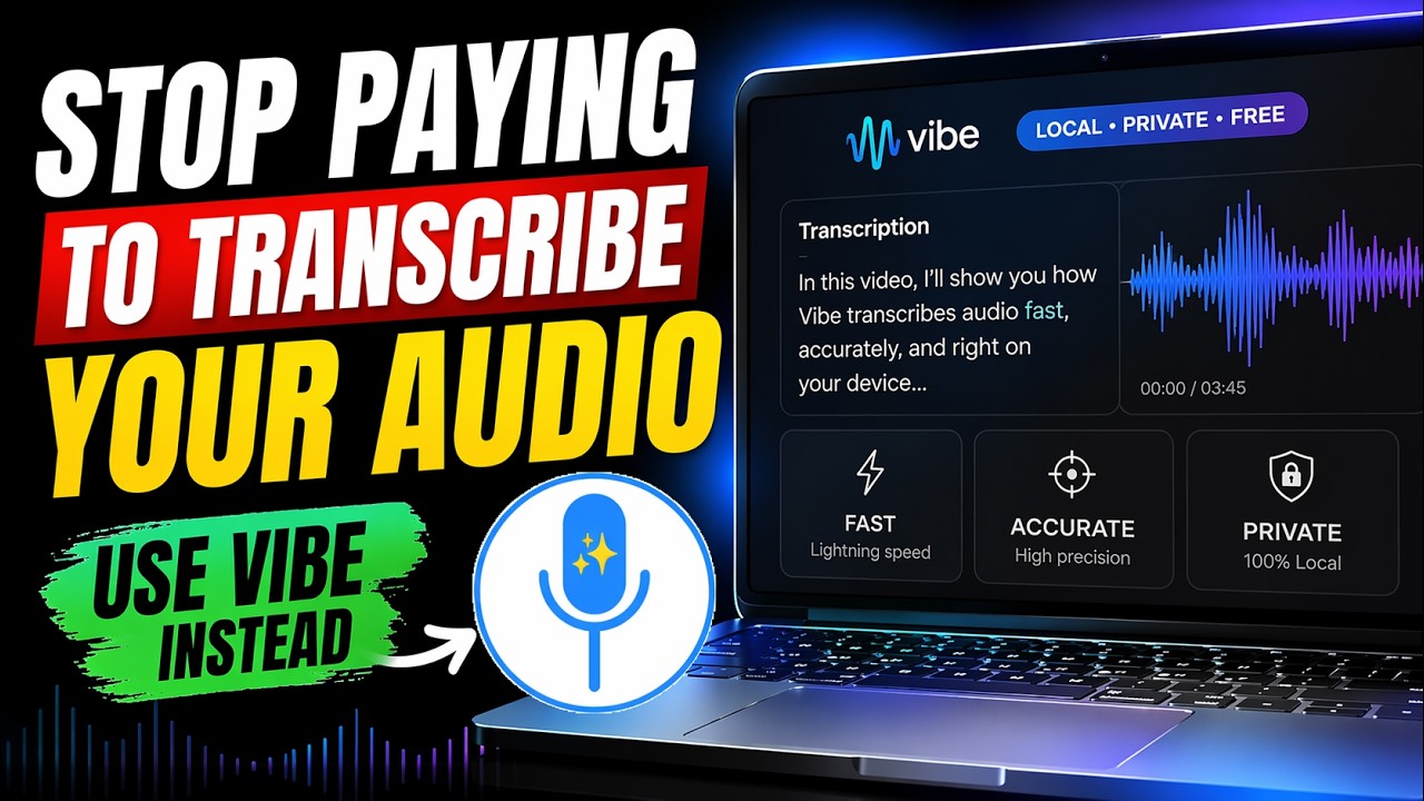 Vibe Transcribe tutorial