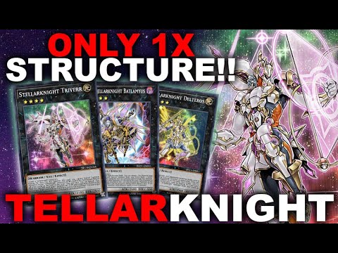 NEW TELLARKNIGHT! 1X EX STRUCTURE ONLY!!! 80% Win rate Stellarknight Triverr (Yu-Gi-Oh! Duel Links)