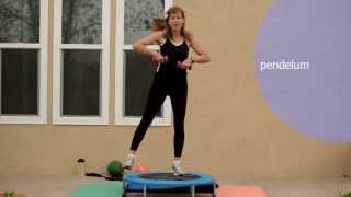 A Fun Mini-Trampoline Workout # 3 with Coach Lucille