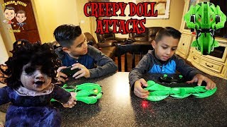 CREEPY DOLL ATTACKS | TERRASECT SAVES THE DAY | D&amp;D SQUAD BATTLES