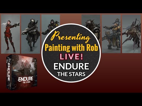 Painting with Rob Live! Endure the Stars