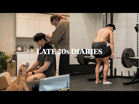 Late 20s Diaries | How to create a workout program, gym outfits, leg day, getting a haircut