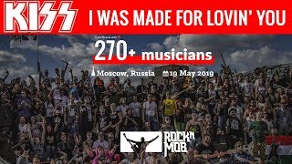 I Was Made For Lovin&#39; You - KISS. Rocknmob Moscow #8, 270+ musicians