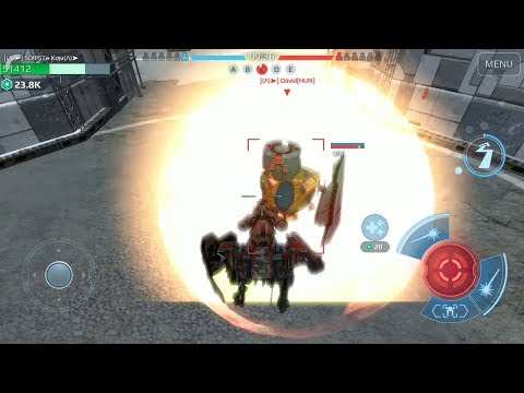 War Robots 4.6 Custom Game: Testing Nuclear modules on Hellburner