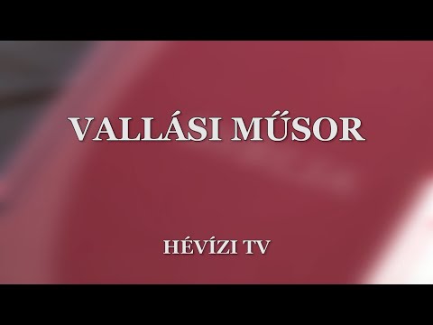 Katolikus szentmise Hévízen, a Szentlélek templomban (2022.06.19.)