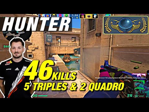 huNter anubis matchmaking game! (46 kills)🤯CSGO huNter POV
