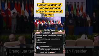 Download lagu Beredar Lagu untuk Prabowo Ciptaan Musisi Internasional, Keren!!! mp3
