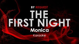 The First Night - Monica karaoke