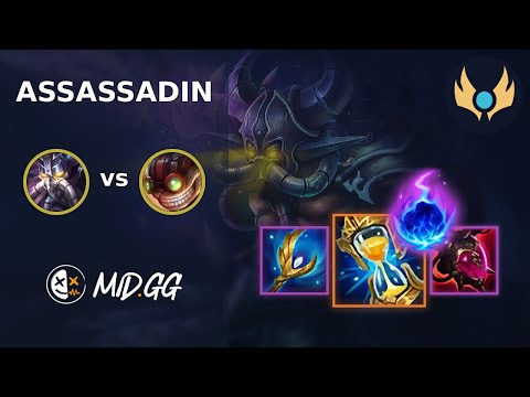 MID.GG: [ Assassadin ] Kassadin MID vs Ziggs | NA CHALLENGER | LOL Season 2025