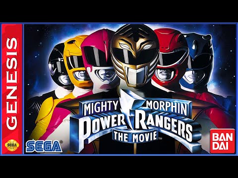 Mighty Morphin Power Rangers: The Movie (Sega Genesis) - Gameplay (HD60ᶠᵖˢ) [Playthrough/LongPlay]