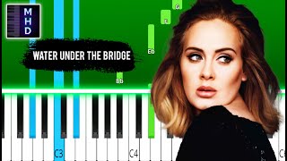 Adele - Water Under the Bridge - Piano Tutorial