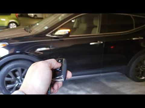 2017 Hyundai SanteFe remote start
