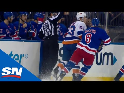 Matt Martin Drops The Gloves With Cody McLeod After Late Hit On Casey Cizikas