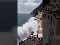Waves Crashing In Amalfi Italy