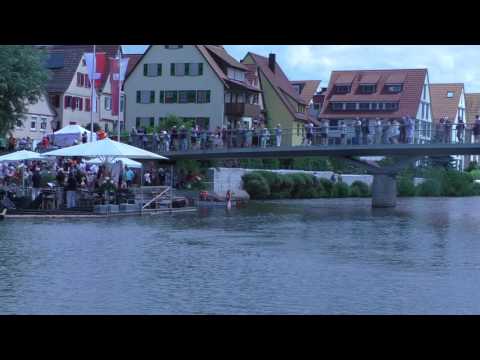 Stocherkahn Neckar Rottenburg : Gluzger