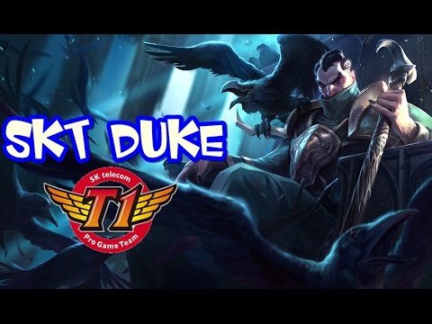 SKT Duke - Swain vs Ryze - Kr challenger