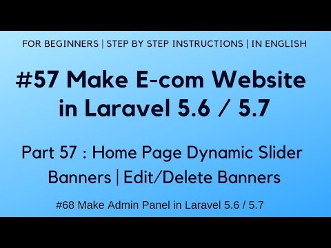 7 Make Admin Panel in Laravel 5 6 | Display Error Message on Login Failure | Logout Process