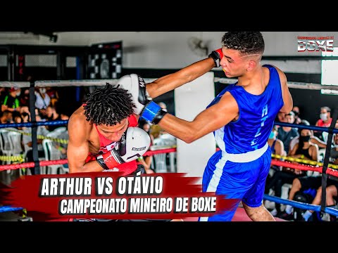 Otávio vs Arthur - Campeonato Mineiro de Boxe 2020