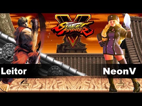 SFV AE: Leitor (Ken) vs NeonV (Kolin) Ranked Match set