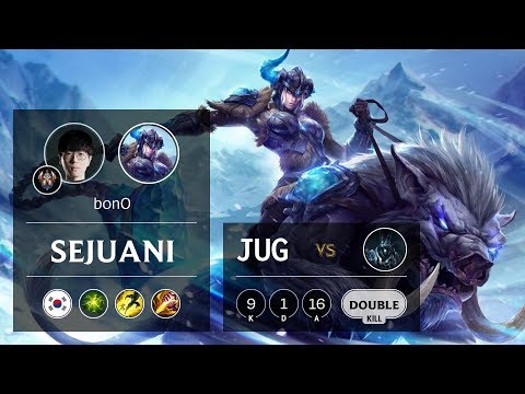 Sejuani Jungle vs Karthus - KR Challenger Patch 9.10