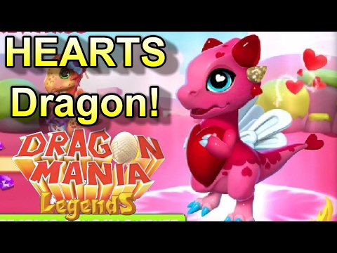 NEW HEARTS DRAGON Gem Spending Event + CUPID Dragon Bundle! - Dragon Mania Legends #393