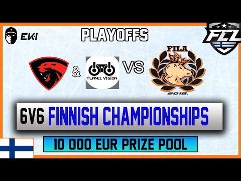 6v6 Finnish Championships in NHL 20 | FILADELPHIA Quarter-finals & Semi-Finals