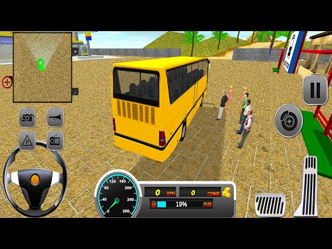 Offroad Tourist Coach Bus Driving - Passenger Transport Simulator - Android Gameplay