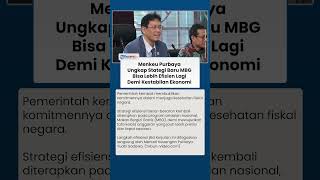 Purbaya Ungkap Strategi Baru MBG dari Menkeu, Anggaran BGN Kini Bisa Lebih Efisien Lagi demi Ekonomi