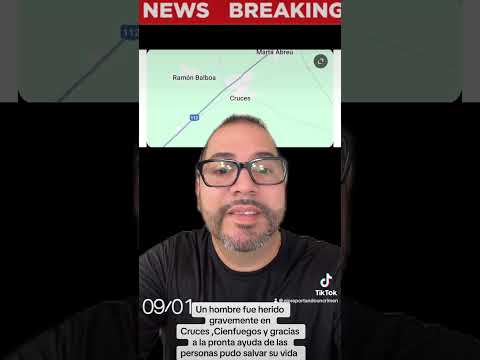 Encuentran hombre 4puń4l4d0 en la calle en Cruces Cienfuegos . Está fuera de peligro