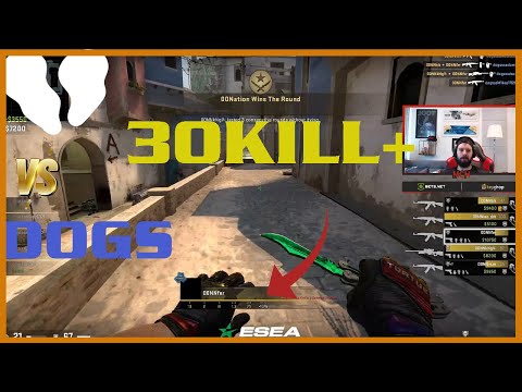 O QUE O FER JOGOU NESSA PARTIDA LINDO COMEBACK . 00NATION VS DOGS ESEA CUP MELHORES MOMENTOS