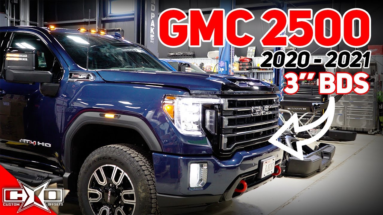 3” BDS for 2020-2021 GMC 2500 || Lifts and Levels