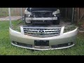 Infiniti Front Bumper Removal M45 M35