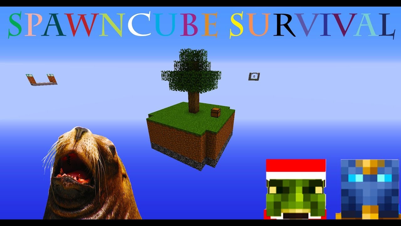 (Minecraft) SpawnCube Lets Play Part 1