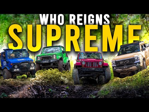 Truck Showdown! BYD Shark vs Jeep Hemi vs Unimog vs Sierra